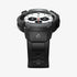 ACS06488 - Galaxy Watch 6 Classic (47mm) Case Rugged Armor Pro in black showing the front
